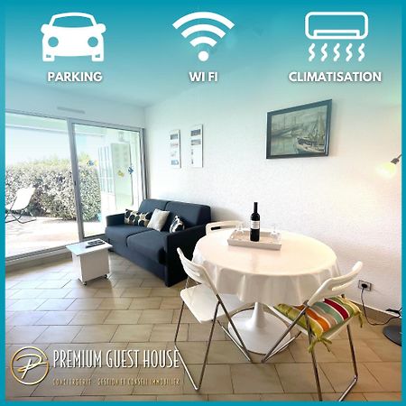 Apartmán Pgh N26 - Premiere Ligne, Jardin Et Parking Prive La Grande Motte Exteriér fotografie